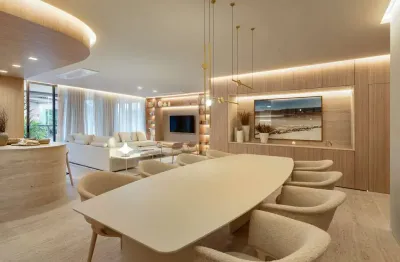 Apartamento com 4 quartos à venda na rua clara vendramin, 405, mossunguê, curitiba, 184 m2 por r$ 3.600.000