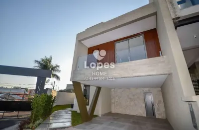 Casa em condomínio fechado com 3 quartos à venda na rua marechal anor teixeira dos santos, 852, boa vista, curitiba, 298 m2 por r$ 2.290.000