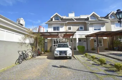 Casa em condomínio fechado com 4 quartos à venda na rua pedro nicco, 320, mossunguê, curitiba, 220 m2 por r$ 2.200.000