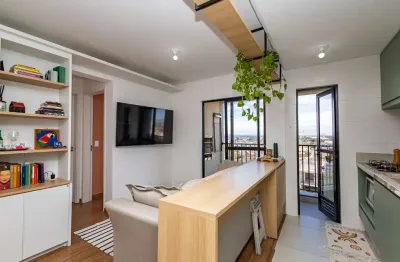 Apartamento com 2 quartos à venda na rua antônio freitas barbosa, 337, capão raso, curitiba, 45 m2 por r$ 449.000
