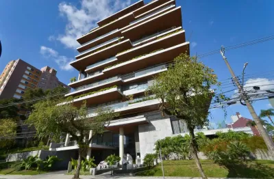 Apartamento com 2 quartos à venda na alameda presidente taunay, 680, mercês, curitiba, 197 m2 por r$ 6.800.000