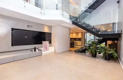 Casa em condomínio fechado com 4 quartos à venda na rua dionira moletta klemtz, 202, fazendinha, curitiba, 290 m2 por r$ 2.790.000