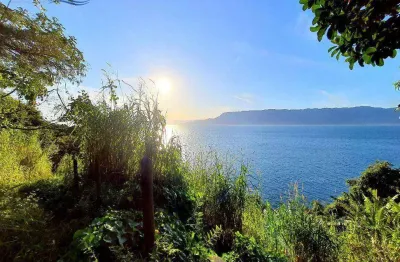Terreno à venda, 9664 m² por r$ 10.000.000,00 - ponta da sela - ilhabela/sp
