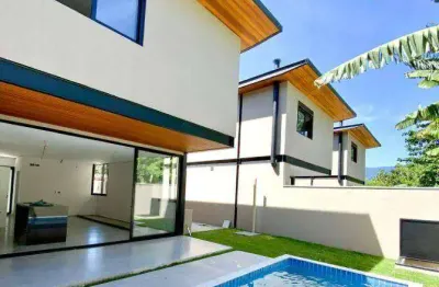Casa com 3 dormitórios à venda, 70 m² por r$ 1.750.000,00 - barequeçaba - são sebastião/sp