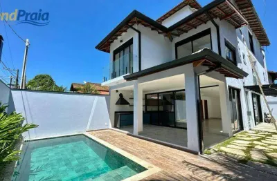 Casa com 4 dormitórios à venda, 182 m² por r$ 3.200.000,00 - juquehy - são sebastião/sp