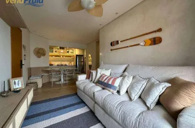 Apartamento com 2 dormitórios à venda, 78 m² por r$ 1.100.000,00 - pontal da cruz - são sebastião/sp