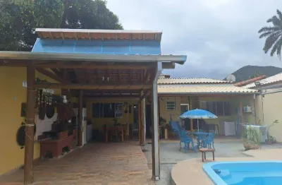 Casa com 3 dormitórios para alugar, 90 m² por r$ 5.000,00/ano - barequeçaba - são sebastião/sp