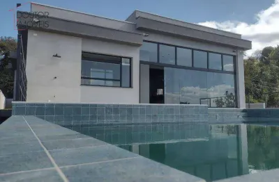 Casa com 4 dormitórios à venda, 450 m² por r$ 2.800.000 - igaratá - igaratá/sp