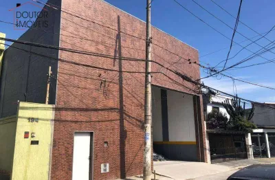 Galpão para alugar, 500 m² por r$ 15.000/mês - vila ponte rasa - são paulo/sp
