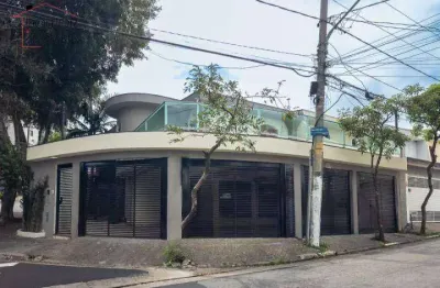 Sobrado com 3 dormitórios para alugar, 350 m² por r$ 12.000/mês - jardim textil - são paulo/sp