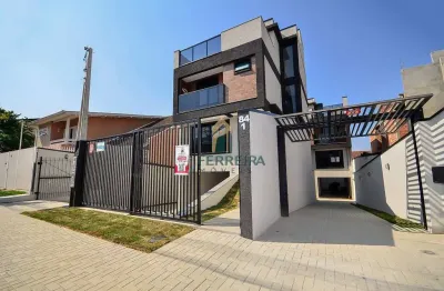 Casa com 3 quartos à venda na rua professor lindolfo da rocha pombo, 84, bacacheri, curitiba por r$ 998.000