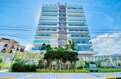 Apartamento mobiliado à venda com 2 quartos, varanda gourmet e vista mar na praia da enseada em bertioga
