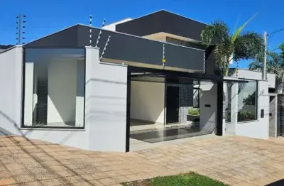 Casa para Venda em Maringá, Jardim Munique, 3 dormitórios, 1 suíte, 2 banheiros, 2 vagas