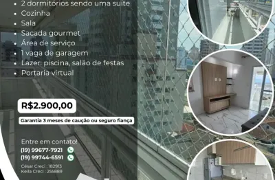 Apartamento 2 dormitórios para locação bairro mirim