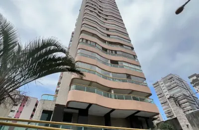 Lindo apartamento de 1 dormitório com suíte  300 metros da praia no bairro aviaçâo - praia grande-spà