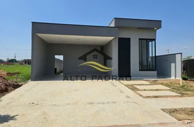 Casa em condomínio fechado com 3 quartos à venda na rua projetada 16, residencial michelangelo, engenheiro coelho por r$ 950.000