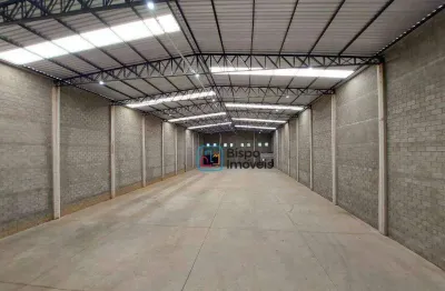 Galpão para alugar, 986 m² por r$ 17.346,65/mês - jardim industrial dante siani - nova odessa/sp