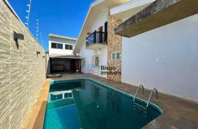 Casa com 6 dormitórios, 360 m² - venda por r$ 850.000,00 ou aluguel por r$ 5.116,50/mês - jardim lizandra - americana/sp