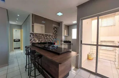 Apartamento com 2 dormitórios à venda, 60 m² por r$ 230.000,00 - parque universitário - americana/sp