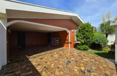 Casa com 3 dormitórios para alugar, 188 m² por r$ 4.630,00/mês - jardim são paulo - americana/sp