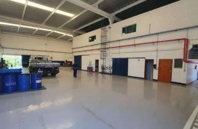 Galpão para alugar, 672 m² por r$ 10.000,00/mês - chacara primavera - monte mor/sp
