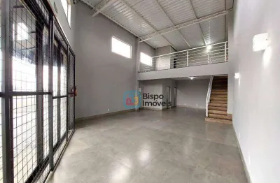 Salão comercial para alugar, 85 m² - parque universitário - americana/sp