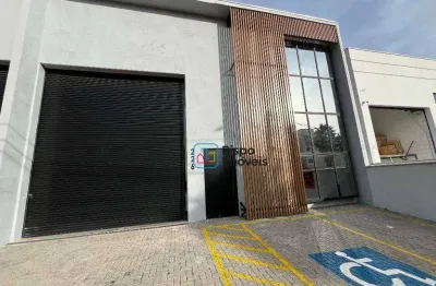 Salão para alugar, 343 m² por r$ 8.740,00/mês - loteamento industrial machadinho - americana/sp