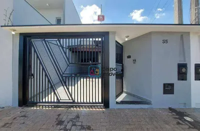 Casa com 2 dormitórios para alugar, 90 m² - parque universitário - americana/sp