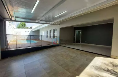 Casa com 3 dormitórios para alugar, 204 m² por r$ 5.639,00/mês - jardim ipiranga - americana/sp