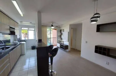 Apartamento com 2 dormitórios para alugar, 55 m² por r$ 2.644,31/mês - jardim nossa senhora do carmo - americana/sp