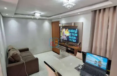 Apartamento com 2 dormitórios à venda, 40 m² - morada do sol - americana/sp