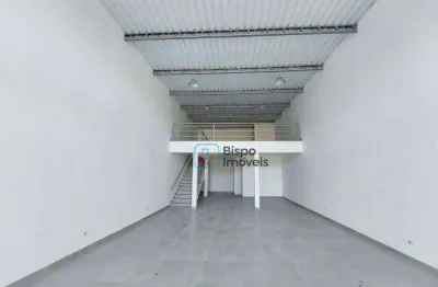 Salão para alugar, 150 m² por r$ 4.200,00/mês - parque novo mundo - americana/sp