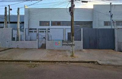 Galpão industrial para alugar, 550 m² por r$ 7.700/mês - distrito industrial - santa bárbara d'oeste/sp