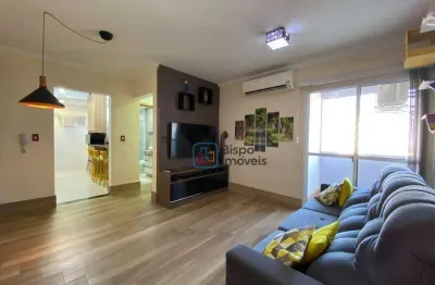 Apartamento com 2 dormitórios para alugar, 58 m² por R$ 2.874,00/mês - Jardim São Domingos - Americana/SP