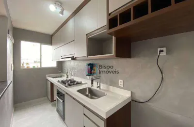 Apartamento com 2 dormitórios para alugar, 51 m² por r$ 1.733,68/mês - praia dos namorados - americana/sp