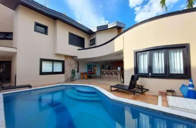 Casa residencial com 4 suítes para alugar, 409 m² por r$ 13.450/mês - jardim imperador - americana/sp
