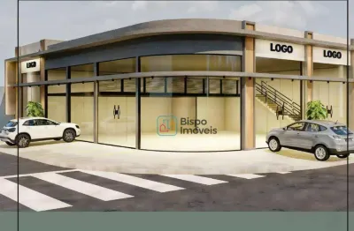 Salão para alugar, 380 m² por r$ 18.000,00/mês - chácara machadinho i - americana/sp