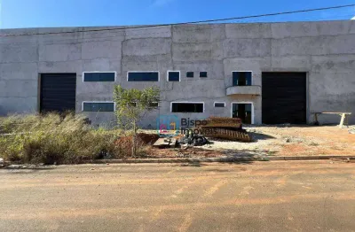 Galpão para alugar, 1707 m² por r$ 33.000,00/mês - jardim eneides industrial - nova odessa/sp