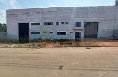 Galpão industrial para alugar, 1707 m² - jardim eneides industrial - nova odessa/sp