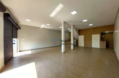 Salão comercial para alugar, 120 m² por r$ 7.640/mês - vila galo - americana/sp