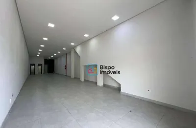 Salão para alugar, 120 m² por r$ 3.130,00/mês - morada do sol - americana/sp