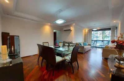 Apartamento residencial mobiliado com 3 dormitórios para alugar, 130 m² por r$ 5.158/mês - vila israel - americana/sp