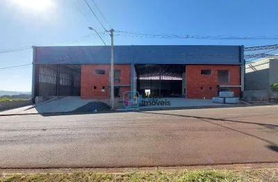 Galpão para alugar, 1140 m² por r$ 29.837,09/mês - parque industrial 9 de julho - americana/sp