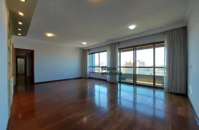 Apartamento com 3 dormitórios para alugar, 224 m² - centro - americana/sp