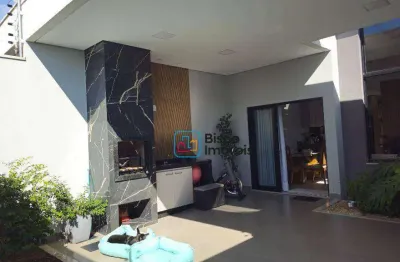 Casa residencial com 3 dormitórios à venda, 119 m² - parque universitário - americana/sp