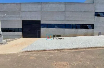 Galpão industrial para alugar, 586 m² por r$ 15.230/mês - distrito industrial nove de julho - americana/sp