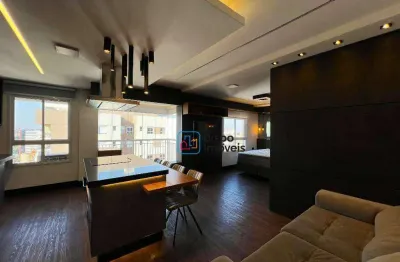 Apartamento para alugar, 49 m² por r$ 5.509,00/mês - vila frezzarim - americana/sp