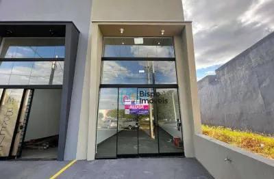 Salão para alugar, 66 m² por r$ 3.600,00/mês - planalto do sol ii - santa bárbara d'oeste/sp