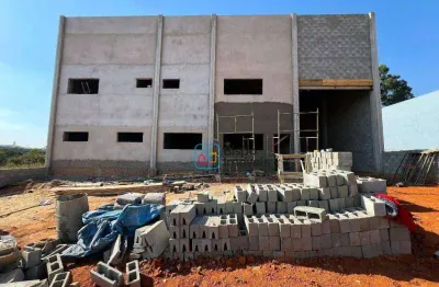 Galpão para alugar, 750 m² por r$ 15.000,00/mês - jardim eneides industrial - nova odessa/sp