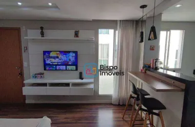 Apartamento com 2 dormitórios à venda, 48 m² - jardim terramérica ii - americana/sp